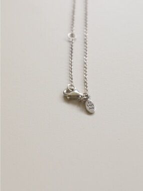 Pandora Sterling Silver Lobster Clasp Necklace - Silver